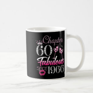 Taza De Café Capítulo 60 Fabuloso Desde 1966 Cumpleaños 60