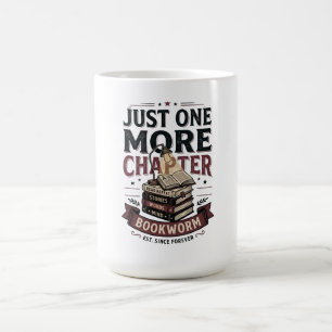 Taza De Café Capítulo Personalizado Solo Uno Más Est 1985 Bookw