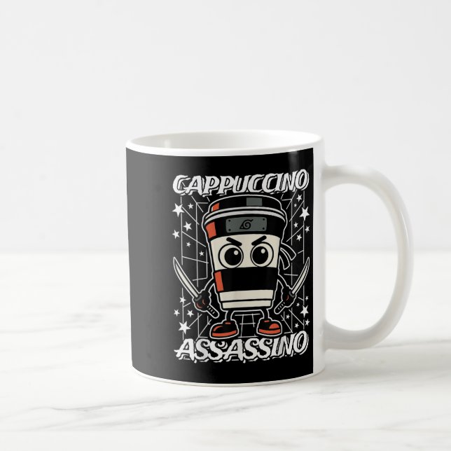 Taza De Café Cappuccino-asesinato italiano-bodrio café Assas (Derecha)