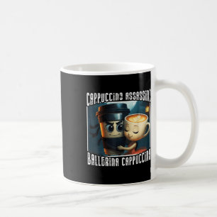 Taza De Café Cappuccino Assassino ama a Ballerina Cappuccina It