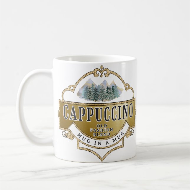 Taza De Café Cappuccino Coffee Mug (Izquierda)