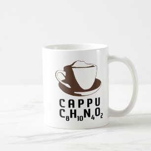 Taza De Café Cappuccino químico