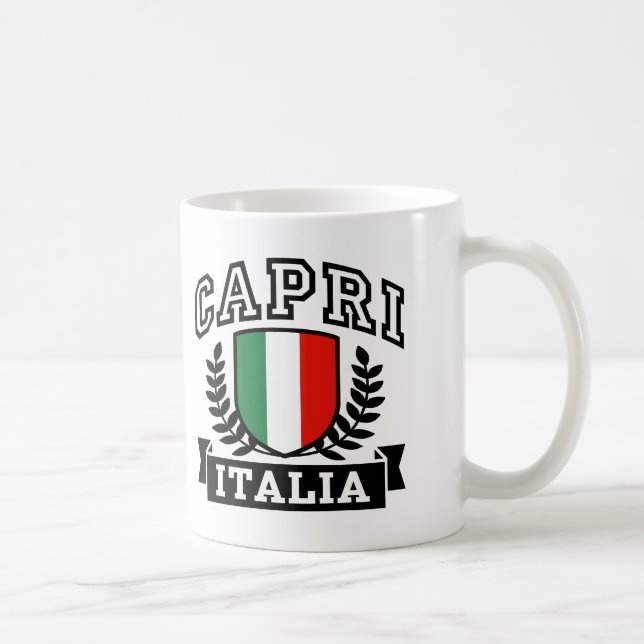 Taza De Café Capri Italia (Derecha)