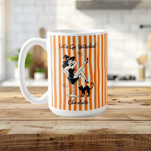 Taza De Café Caprichosas Vamos Brujas Halloween Despedida de So