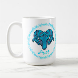 Taza De Café Capricorn zodiac sign Blue Ram