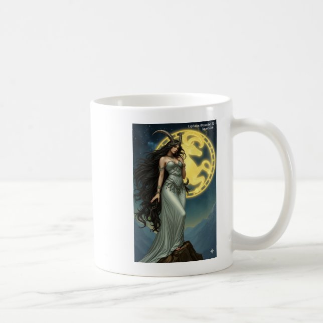 Taza De Café Capricorn Zodiac special Coffee (Derecha)