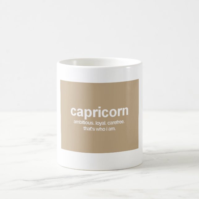TAZA DE CAFÉ CAPRICORNIO (Centro)