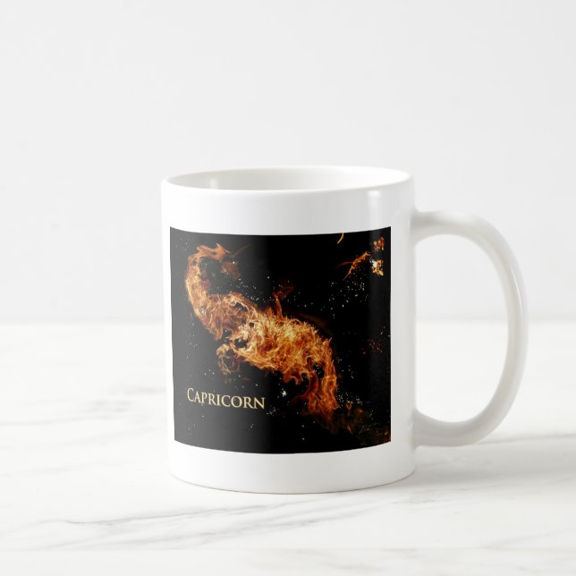 Taza De Café Capricornio-cabra-taza (Derecha)