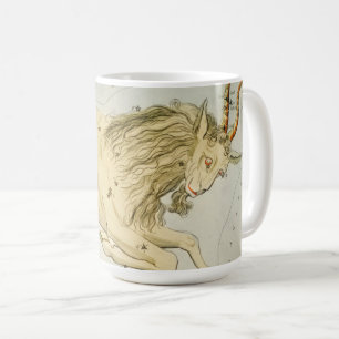 Taza De Café Capricornio, Décimo Rótulo Zodiaco Astrológico