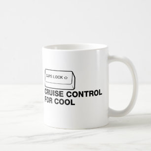 Taza De Café capslock - control de travesía para fresco