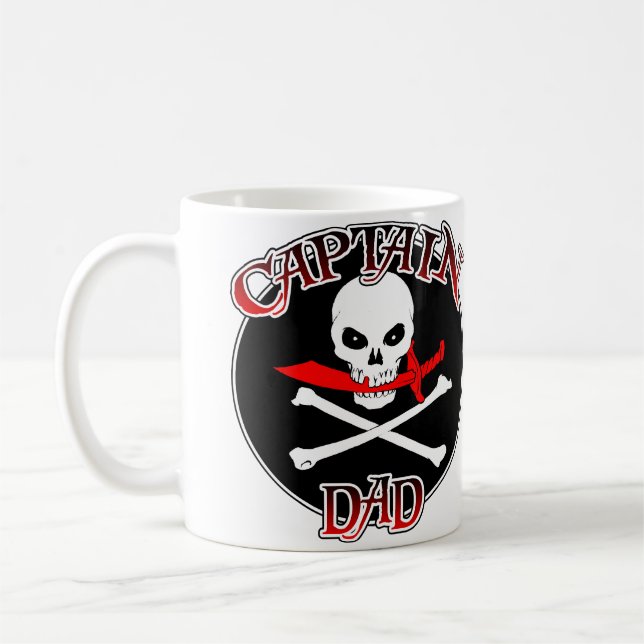 Taza De Café Captain Dad(Cutlass) Mug (Izquierda)