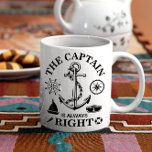 Taza De Café Captain Funny<br><div class="desc">Capitán Funny Mug solo por usted.</div>