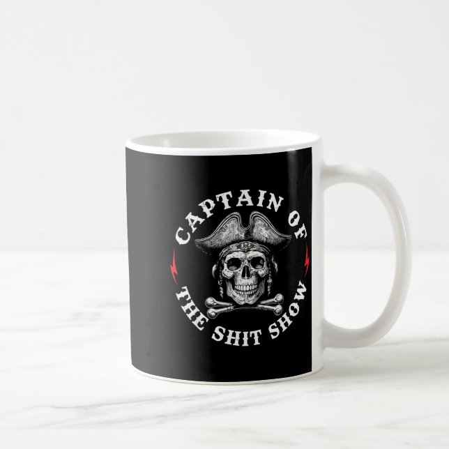 Taza De Café Captain Of The Show  (Derecha)