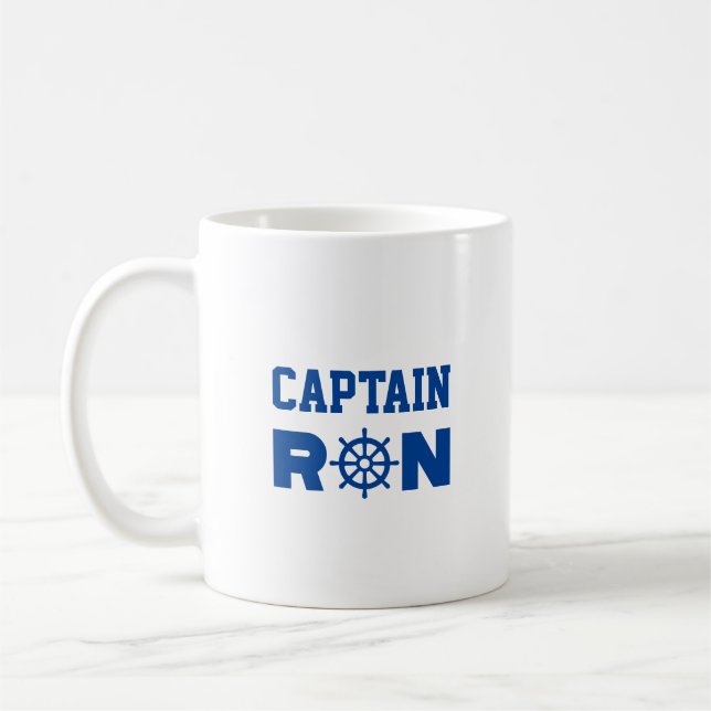 Taza De Café Captain Ron (Izquierda)