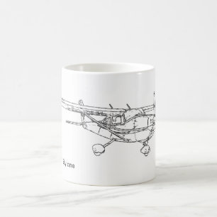 Taza De Café Captmoonbeam Cessna 82 Skylane