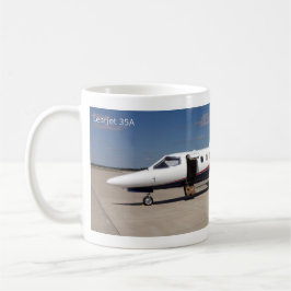 Taza De Café CAPTMOONBEAM Learjet 35A