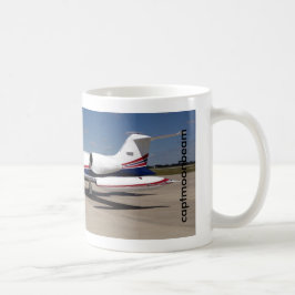 Taza De Café CAPTMOONBEAM Learjet 35A