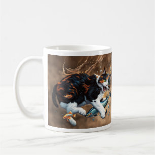 Taza De Café Captura de gato