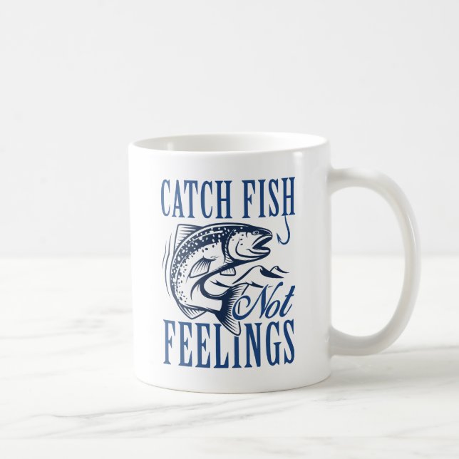 Taza De Café Captura de peces sin sentimientos (Derecha)