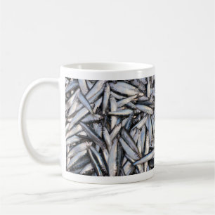 Taza De Café Captura de pescado fresco - ingredientes alimentic