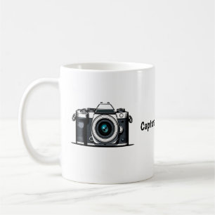 Taza De Café Captura el momento - Cámara de fotografía