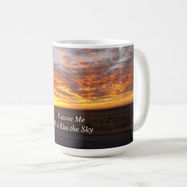 Taza De Café Captura personalizada del amanecer de la mañana Co