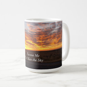 Taza De Café Captura personalizada del amanecer de la mañana Co