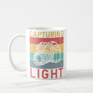 Taza De Café Capturando Luz Fotógrafo Fotografía