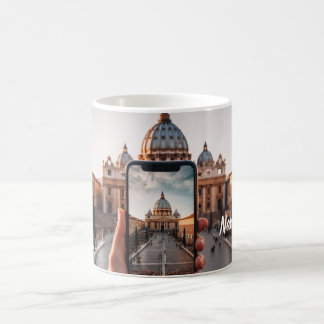 Taza De Café Captured Vatican: Mug for Rome Enthusiasts
