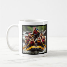 Taza De Café Capuchin Monkeys Whitewater Rafting