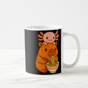 Taza De Café Capybara Anime Ramen Axolotl Divertido Gráfico Kaw