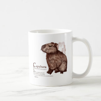 Taza De Café capybara - chocolate