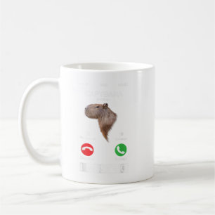 Taza De Café Capybara Llama Gracioso Capibara Rodent Animal L