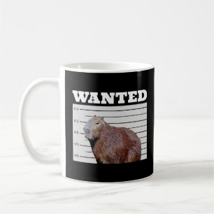 Taza De Café Capybara Quería Poster Animal Aover Capybara