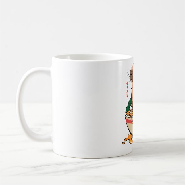 Taza De Café Capybara Ramen (Izquierda)