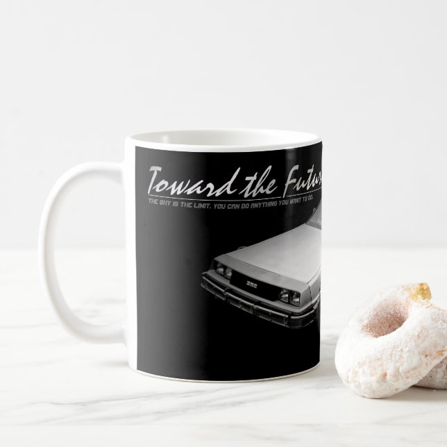 Taza De Café Car：Classic Mug (Con donut)