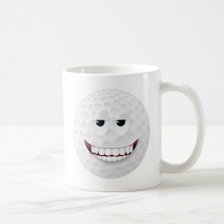 Taza De Café Cara 2 de la pelota de golf