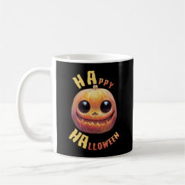 Taza De Café Cara de calabaza | Feliz Halloween