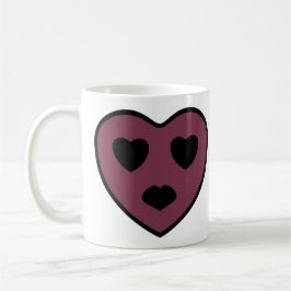 Taza De Café Cara de corazón