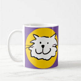 Taza De Café Cara de Gato Sonriente