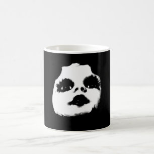Taza De Café Cara de muñeca única