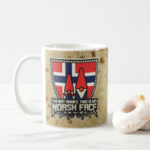 Taza De Café Cara de Norsk