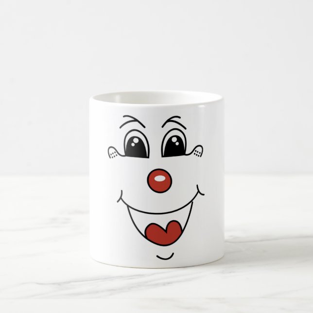 TAZA DE CAFÉ CARA DE PAYASO (Centro)