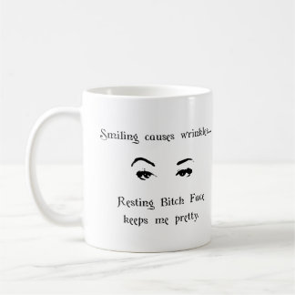 Taza De Café Cara de Perra Dormida