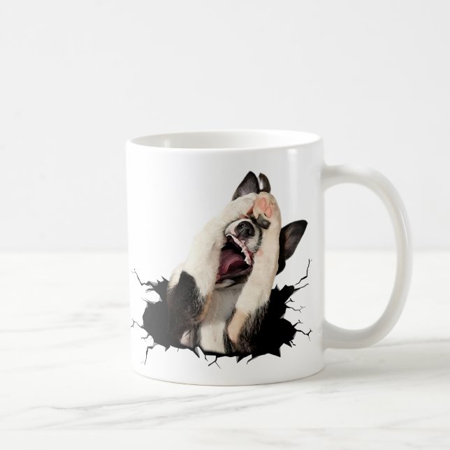 Taza De Café Cara de perro Fanny (Derecha)