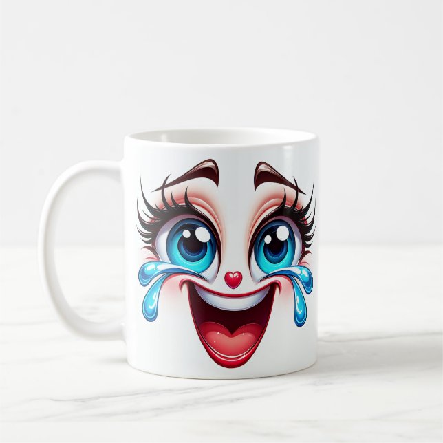 Taza De Café Cara de risa (Izquierda)