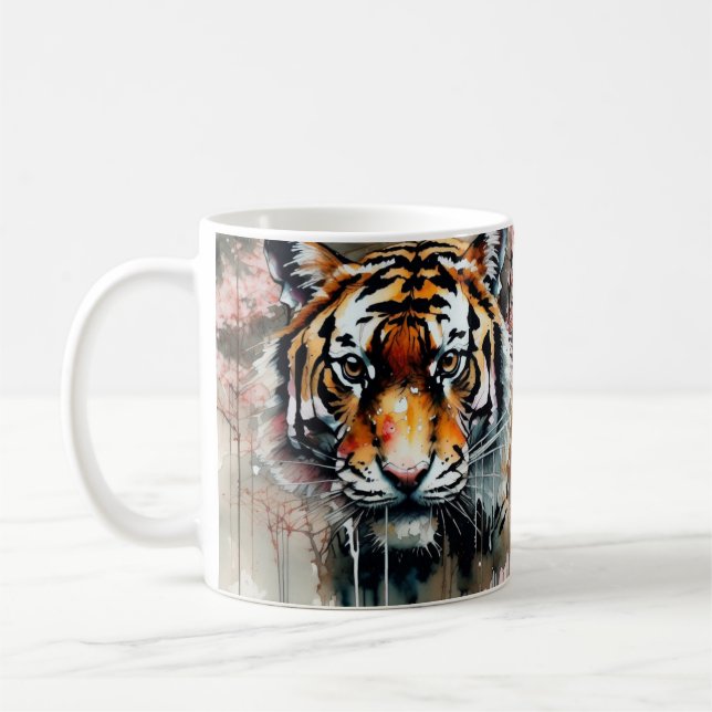 Taza De Café Cara de tigre (Izquierda)