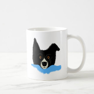 Taza De Café Cara del border collie
