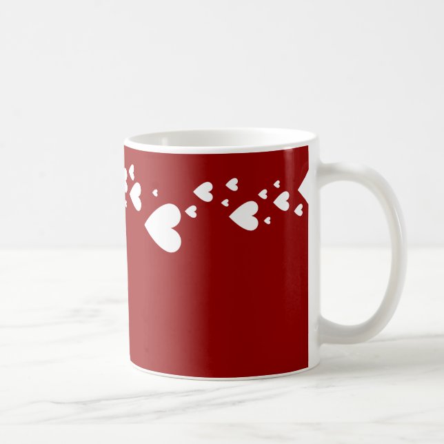 Taza De Café Cara del corazón II (Derecha)