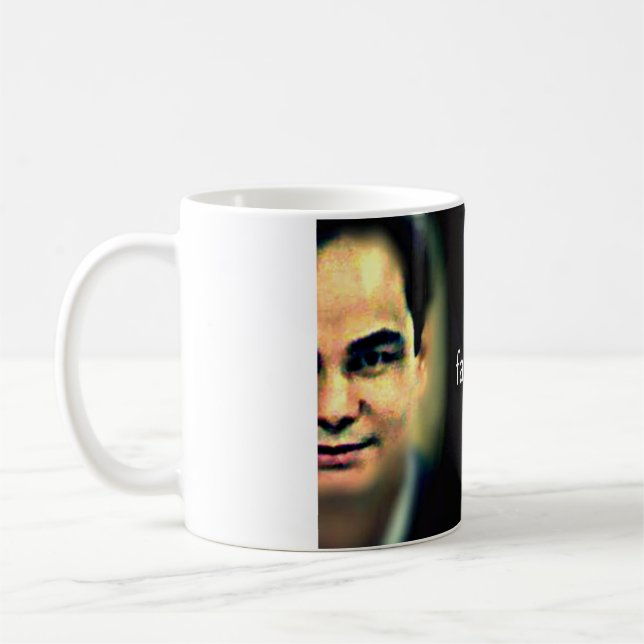 Taza De Café cara del faceconomics el mundial (Izquierda)